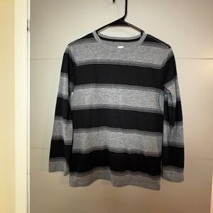 OLD NAVY STRIPED XL BOYS LONG SLEEVE T-SHIRT